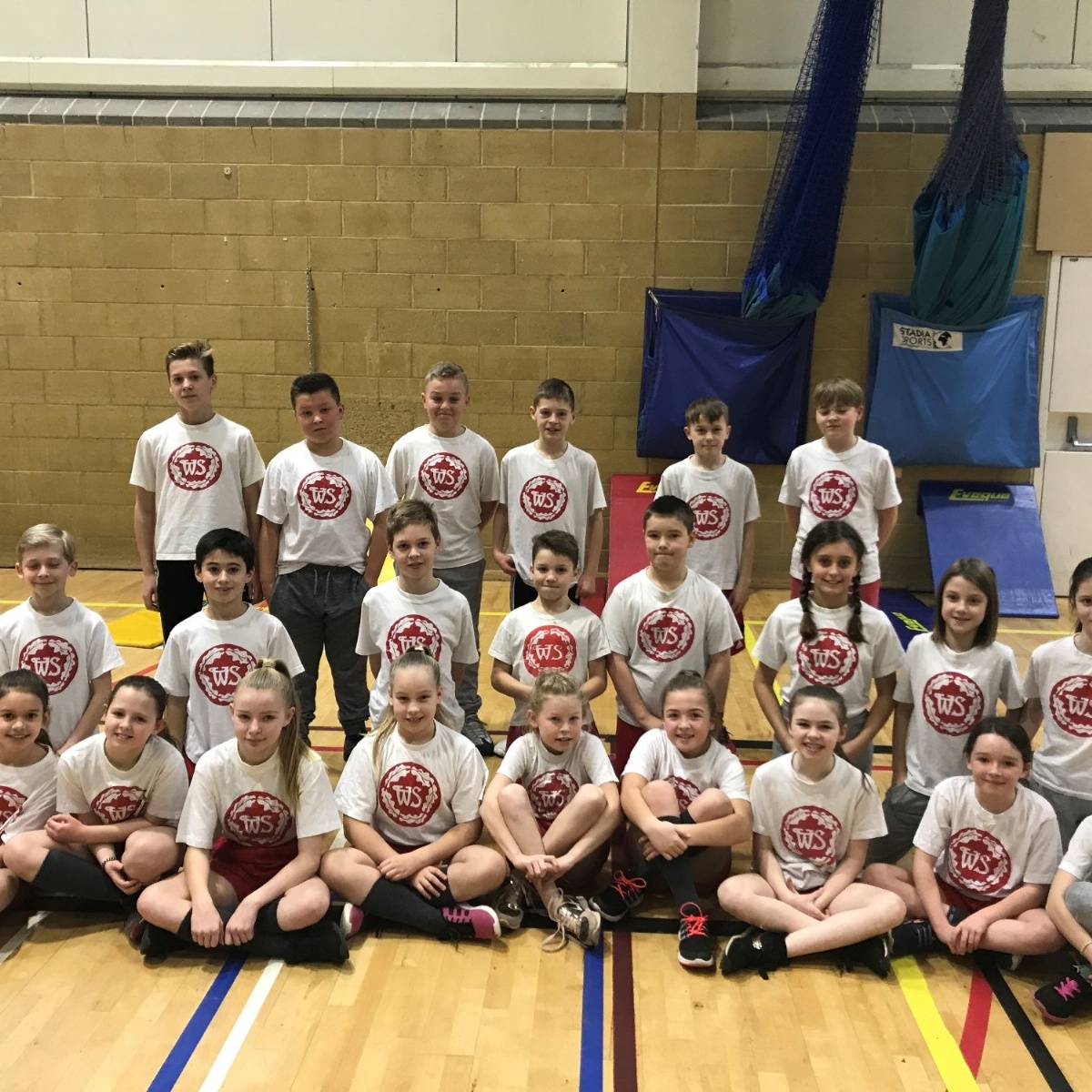 Worplesdon Primary School Sports Hall Athletics